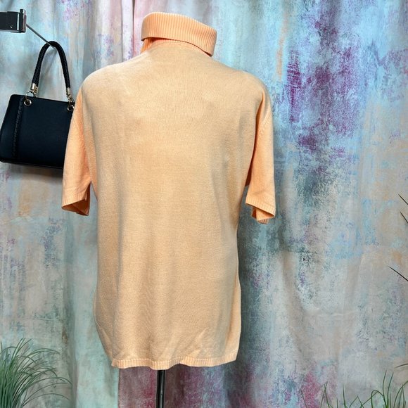 VTG📌Taifun Twinset Turtleneck Short Sleeves Pullover and Long Sleeves Cardigan - Picture 4 of 13